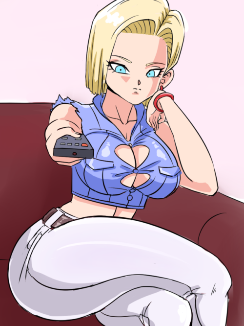 New Android 18 comic!As you may know tumblr won’t allow Adult content anymore from now on, so don’t 