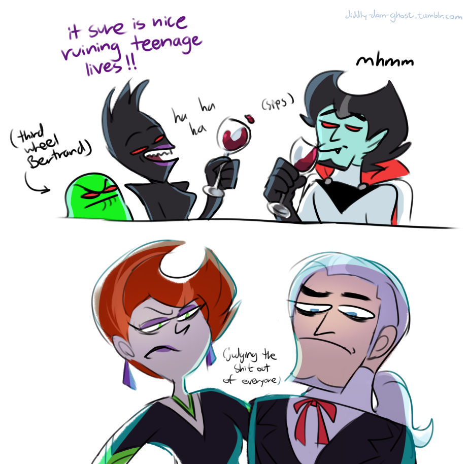 coonfootproductions:  diddly-darn-ghost:   Danny Phantom concept that I don’t think