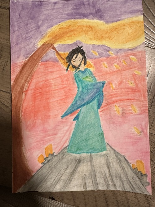 First Time Using Watercolor Pencils