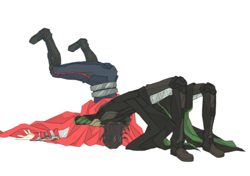 lokijiro:lokisergi: donnerfrost: Feel the brotherly love~ Brodinsons suplexing each other is one o