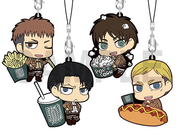 New official goods for the release of the 2nd SnK compilation film, Shingeki no Kyojin