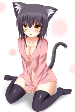 nekonekomidnight:  How cute and… Innocent? 