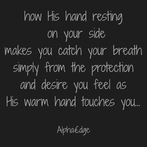 anicklebitome:  His warm hand