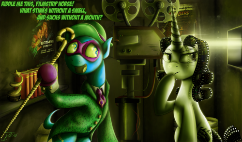 askmovieslate:Seriously though, I think this movie doesn’t know what it wants to be. At times it seems to go for a dark tone, with lots of atmosphere, fairly good character moments, and a rather twisted scheme from the main antagonists. But at other