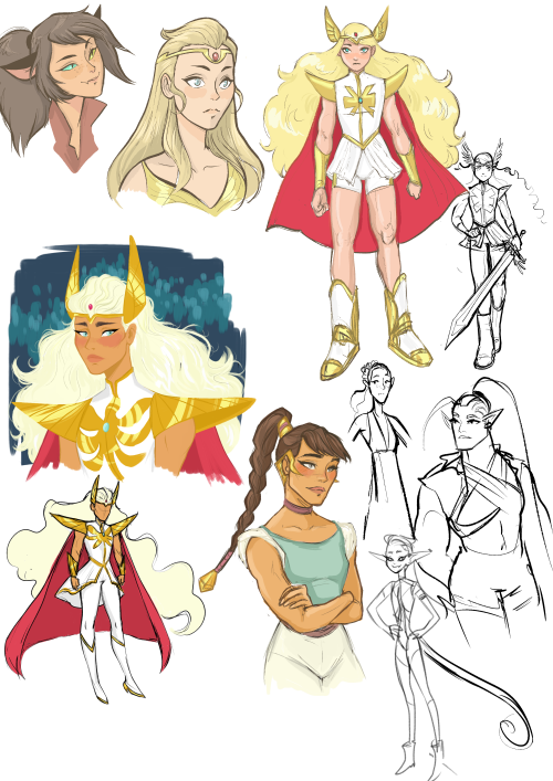 icestorming: SHERA SKETCHES