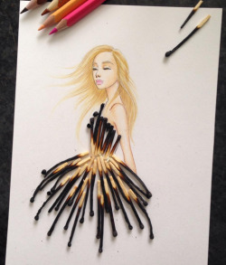 culturenlifestyle:Fashion Illustrator Creates