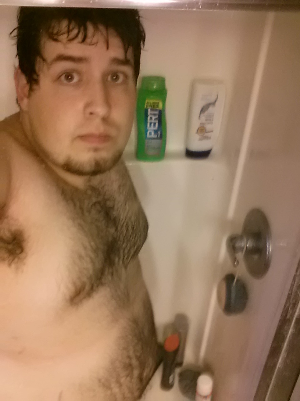 collegiatebear:  I’m scared. Who wants to shower with me?