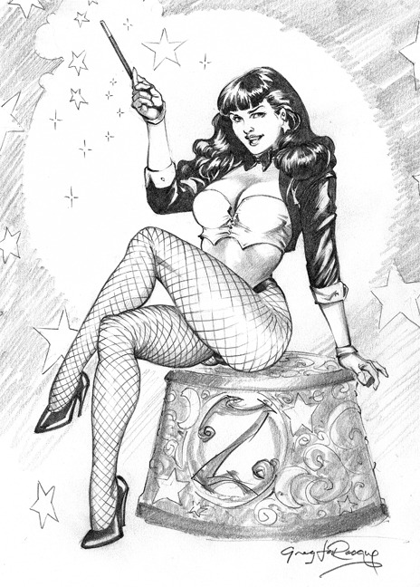 comicbookwomen:  Zatanna-Greg LaRocque