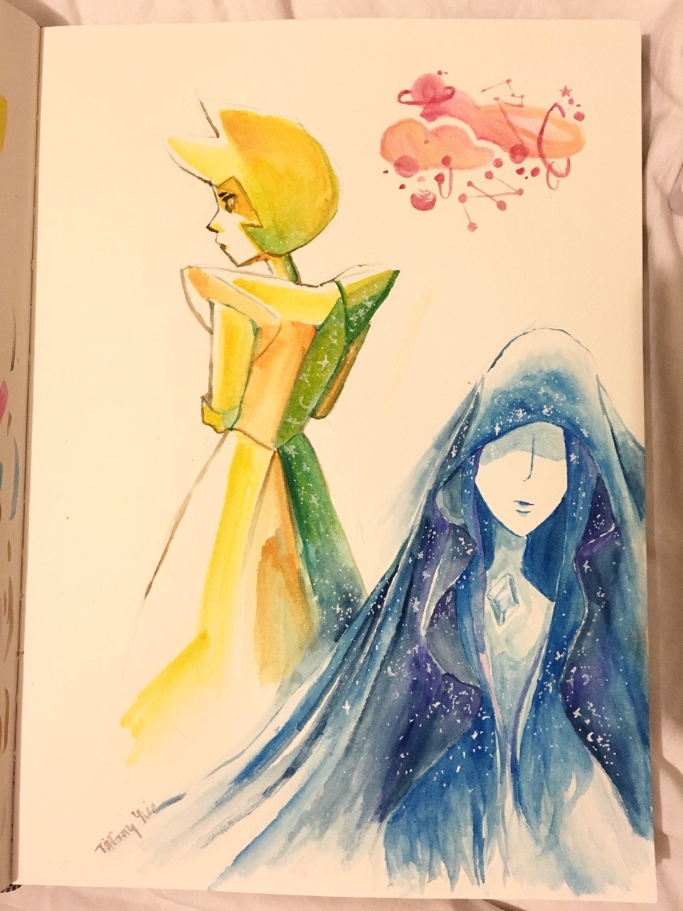 toftev:  I miss the mysterious austere form of yellow diamond’s profile now shes