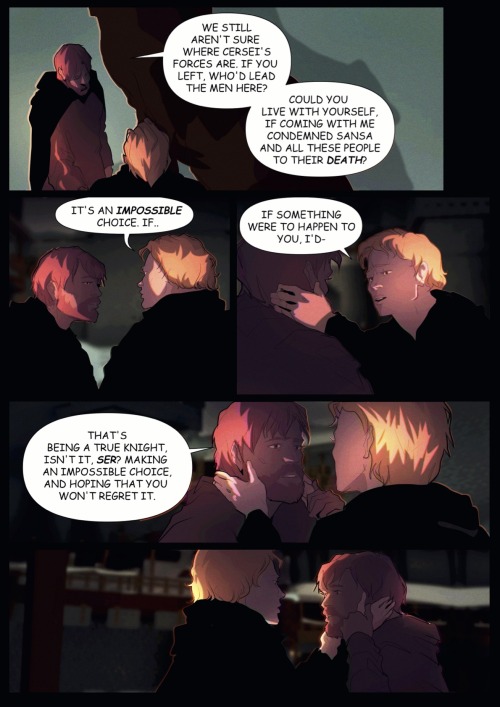 agameofleaks: Scene 20: [twitter] [Full Comic] AO3: [scripts]Buy @fawnilu a coffee [x]