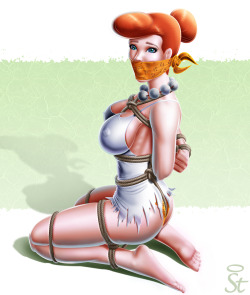 Captive 16 Wilma Flintstone by TheSaintofpain