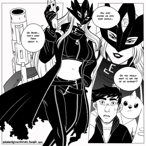 askolderdigimontamers: “You just invited us to your world… Do you really want to get ri