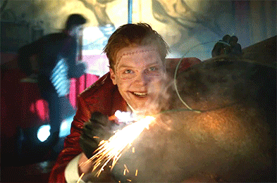 gothamsnightmare: 04x22/3x14Jeremiah and Jerome doing their little waves
