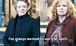 favorite harry potter moments → ““Hogwarts is threatened!” shouted Professor McGonagall. “Man the bo