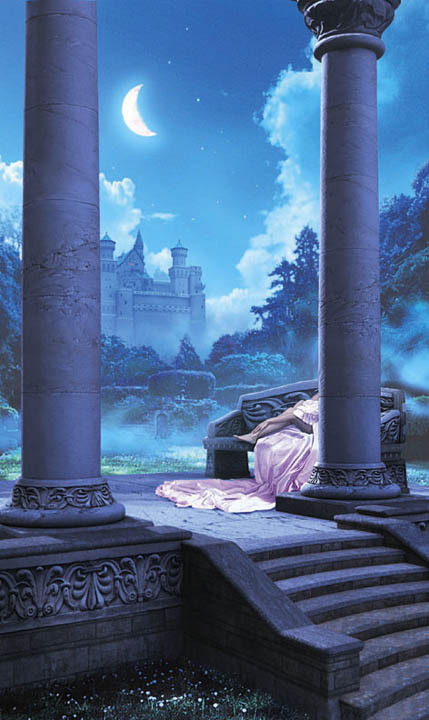 Kiss the Moon by Alan Ayers(Artist’s Website)