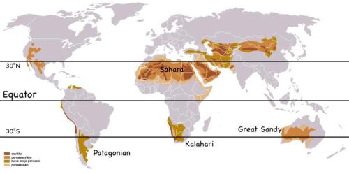 Have you ever questioned “why are hot deserts found along the tropics and not at the equator w