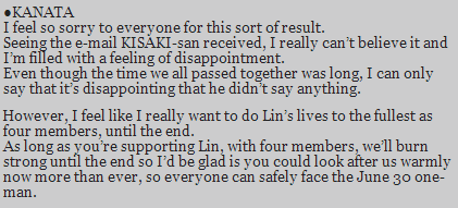 supportlinandphantasmagoria:  Lin comments on Mizuki  In all honesty&hellip;