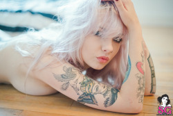 ukglamour:  EmilyLaser Suicide | Emily Johnston suicidegirls.com 