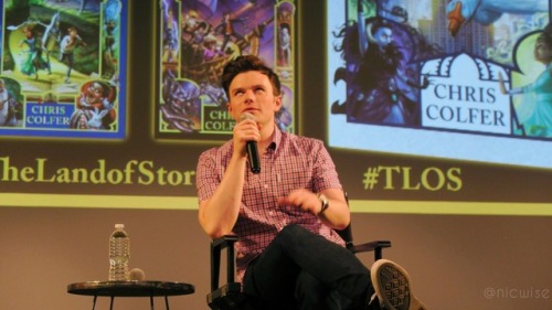 Chris Colfer TLOS 6 book signing Brookline, MA