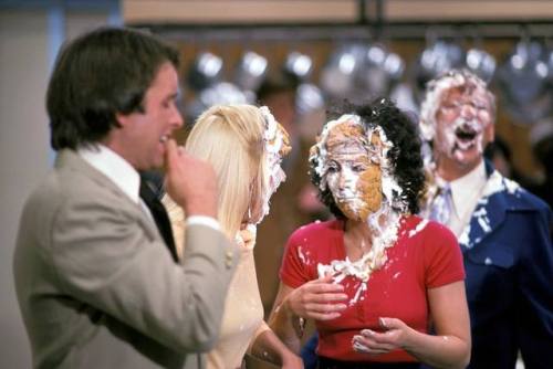 jaquandor: Production stills from the shooting of the THREE’S COMPANY episode “The Bake-Off” (which 