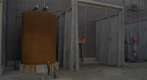 thedressonthechair: Building the environment: in a film where the industrial defines and affec