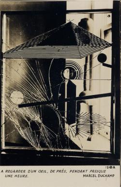 regardintemporel:   Man Ray - Marcel Duchamp’s A Regarder d'Un Oeil, De Près Pendant Presque Une Heure, ca. 1920  