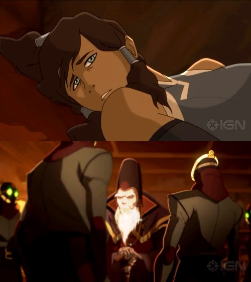 theoneandonlywolf:  From the upcoming Legend of Korra video game by Platinum [x] (the interview begins at 11:00). The story takes place between book 2 and 3. And new information about the villain has been revealed. After Korra opened the spirit portals