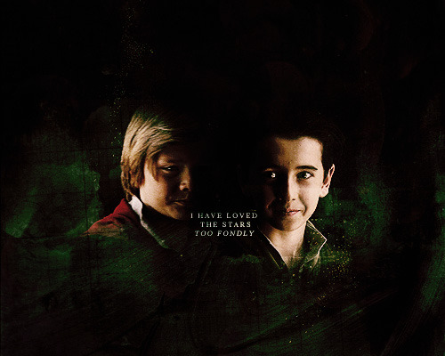 What, my boy, you are not weeping? You should save your eyes for sight;You will need them, mine obse