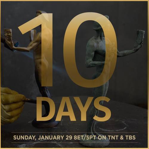 The countdown begins! 10 days until the 23rd Annual #sagawards