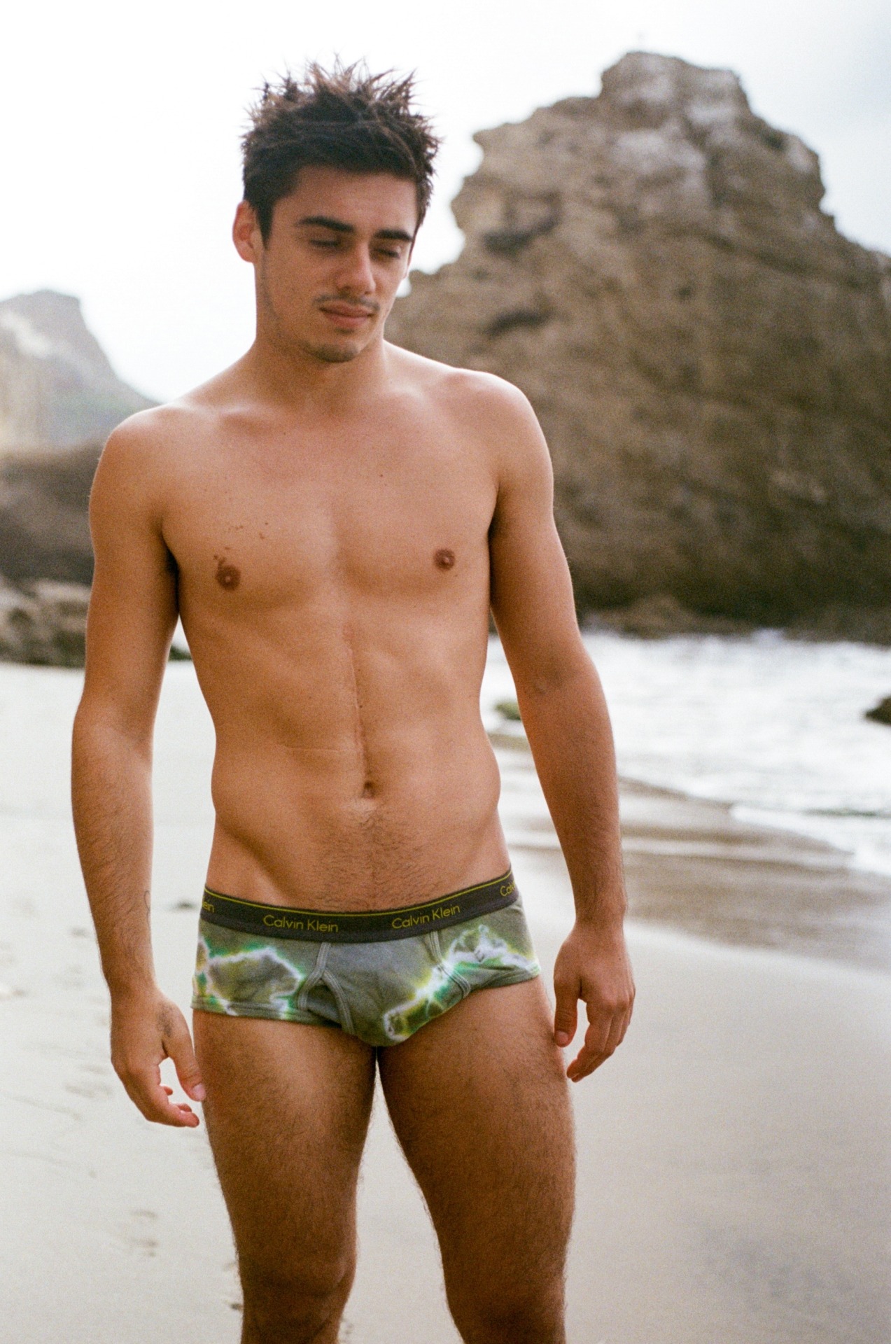 apex35mm:  Outtake of Chris Mears in Tie Dye Undies 