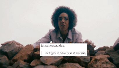 mayalr96:Doctor Who + Text Post Gif Meme+ Bill Potts. So Pride Month is almost over and I didn’t pos