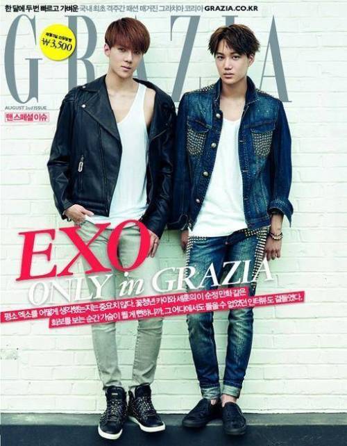 Kai and Sehun for Grazia