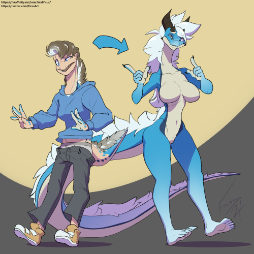 ficusart:Imagine the Brushies they can get nowCommission for Bluedraconic