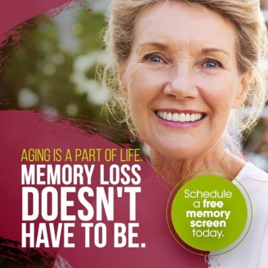 Aging is a part of life. Memory loss doesn't have to be