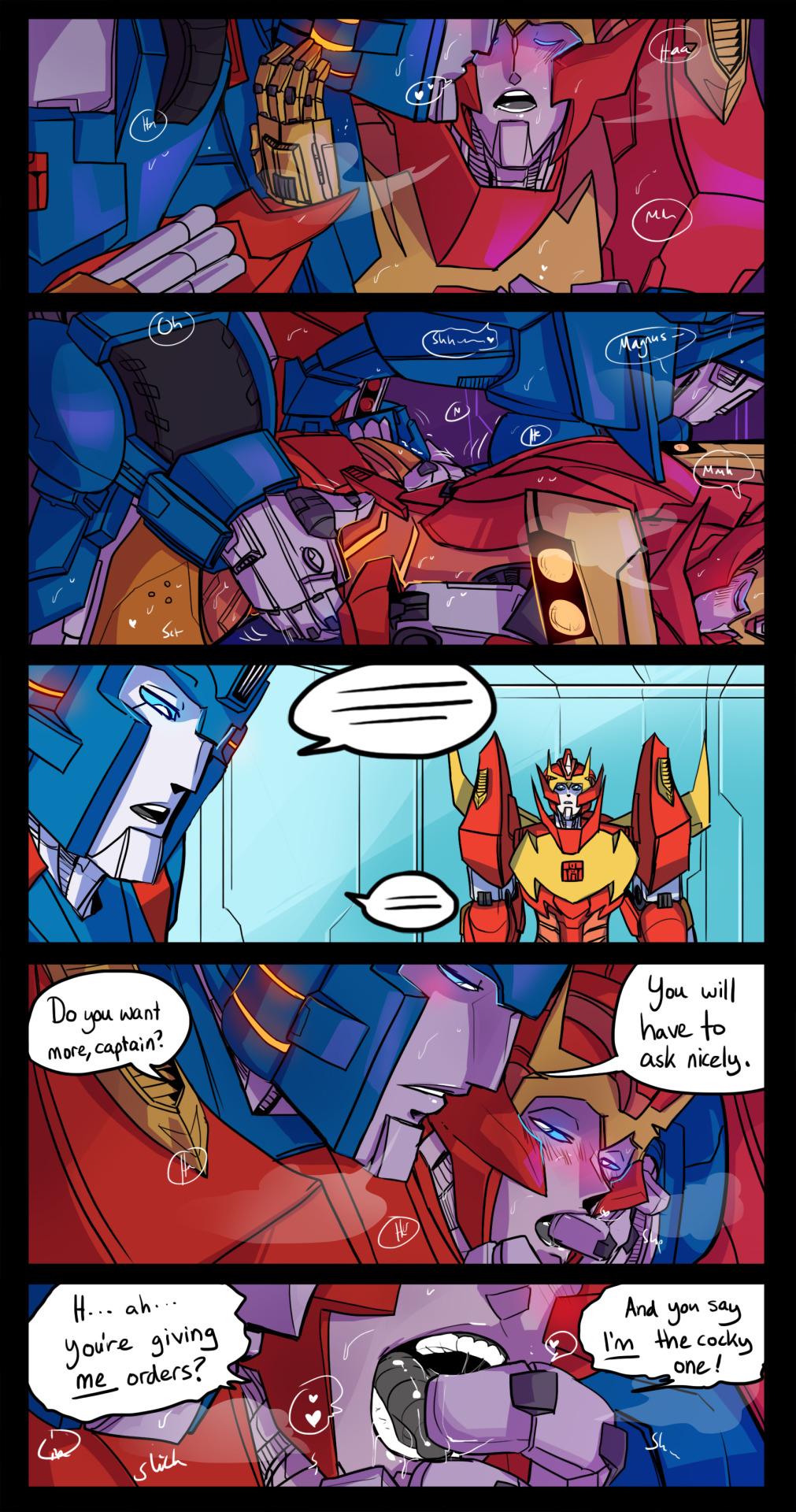 schandbringer:  Commission for @robotzombiedog who asked for a RodimusUltraMagnus
