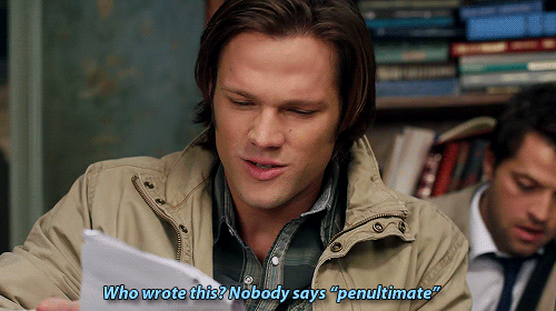 shadows-of-a-fallen-angel:fidefortitude:And here you see the episode in which Sam and Dean criticise