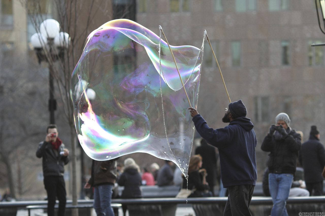 Giant Bubble Washington Square Park, NYC
More photos: Bubbles, Random Strangers Series.