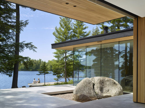 homeworlddesign: Lake Manitouwabing House Maximize Outdoor Living and Entertaining