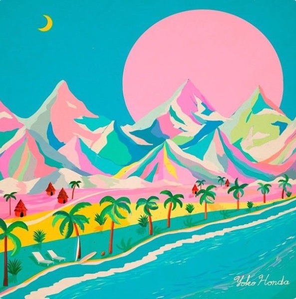 evidently80s:Yoko Honda art.