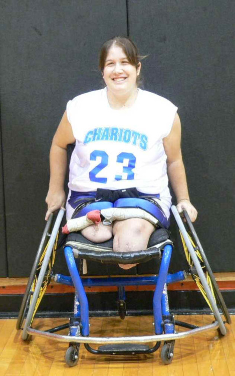 Jenny Funk of the Rockford Chariots.  Obvious from the picture that she is AKBK