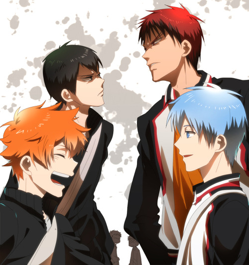 future-lines:  Haikyuu!! and Kuroko No Basket