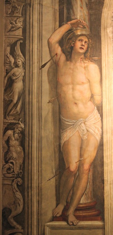 koredzas:Il Sodoma (1477-1549) - Saint Sebastian.