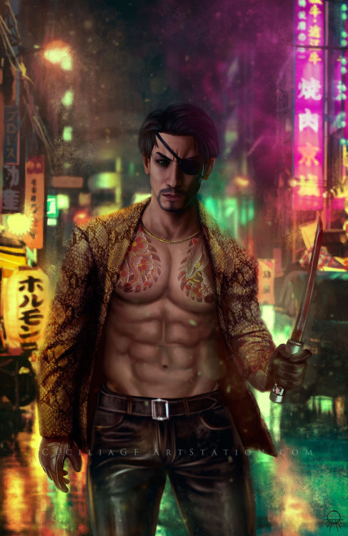 Well, I’ll post it knowing it’ll be for nothing but yay, here it is!~Majima Goro~ If you