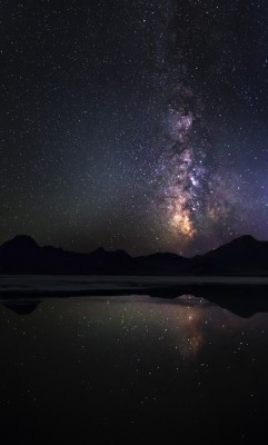 magicalnaturetour:  (via Milky Way Reflection by nobawdy / 500px)