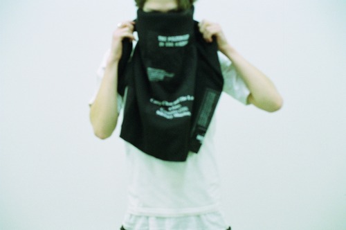 sanna-helena-berger:hamish wearing raf simons 1998 sanna helena berger