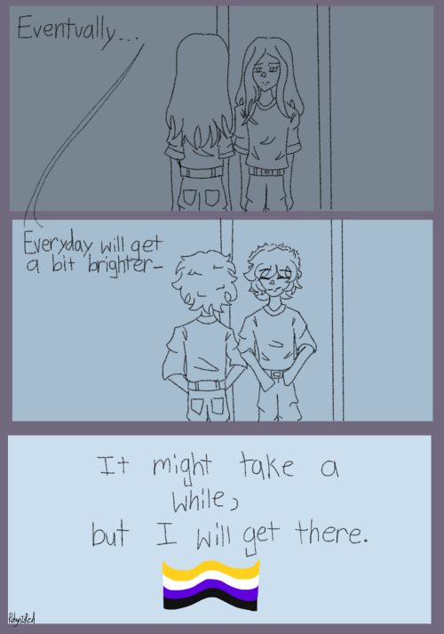 I Was Finally Able To Cut My Hair Today! Which Gave Me Inspiration To Make This Comic Style Thingy.