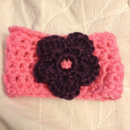 Another fresh off the hook. #cute #crochet #creative #love #handy #coffecozie #pink #purple
