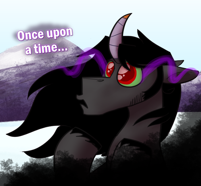 ask-king-sombra:  Backstory Part II… COMMENCE  *braces for furniture displacement*