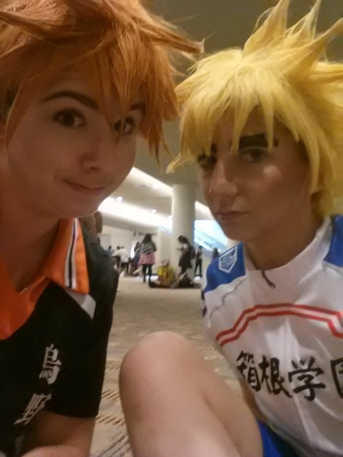 actualprotag:  otakon day 3: gwyn is literally ashikiba demigirljoseph demigirlmaki 