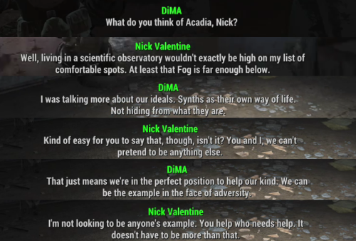 albino-bat:A few conversations between Nick and DiMA.